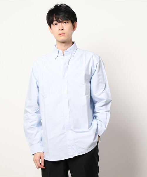 thisisneverthat(ディスイズネバーザット)の「【thisisneverthat / ディスイズネバーザット】T-LOGO OXFORD SHIRT(シャツ/ブラウス・メンズ・ホワイト/ブルー系その他・LARGE)」の19枚目の写真