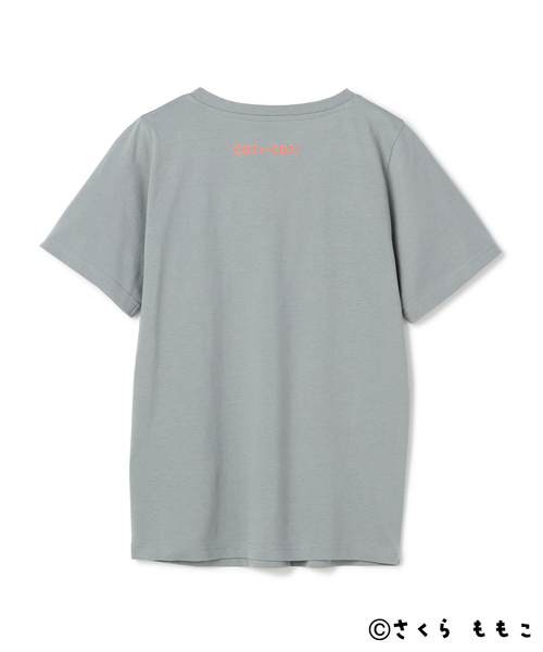 CROSSPLUS ONLINE(クロスプラスオンライン)の「コジコジTシャツ ルームウェア さくら家 ちびまる子ちゃん シンプル(ルームウェア/パジャマ・レディース・チャコールグレー/サーモンピンク/ネイビー/オフホワイト/グレー/グレイッシュブルー・3L/L/M/LL)」の15枚目の写真