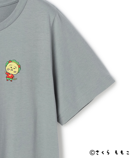 CROSSPLUS ONLINE(クロスプラスオンライン)の「コジコジTシャツ ルームウェア さくら家 ちびまる子ちゃん シンプル(ルームウェア/パジャマ・レディース・チャコールグレー/サーモンピンク/ネイビー/オフホワイト/グレー/グレイッシュブルー・3L/L/M/LL)」の20枚目の写真