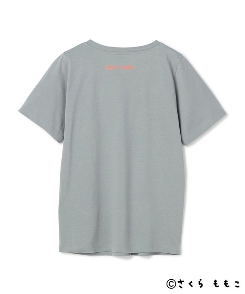 CROSSPLUS ONLINE(クロスプラスオンライン)の「コジコジTシャツ ルームウェア さくら家 ちびまる子ちゃん シンプル(ルームウェア/パジャマ・レディース・チャコールグレー/サーモンピンク/ネイビー/オフホワイト/グレー/グレイッシュブルー・3L/L/M/LL)」の14枚目の写真