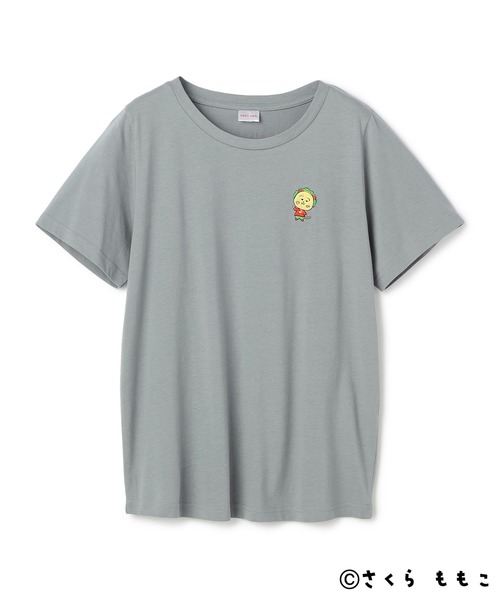 CROSSPLUS ONLINE(クロスプラスオンライン)の「コジコジTシャツ ルームウェア さくら家 ちびまる子ちゃん シンプル(ルームウェア/パジャマ・レディース・チャコールグレー/サーモンピンク/ネイビー/オフホワイト/グレー/グレイッシュブルー・3L/L/M/LL)」の21枚目の写真
