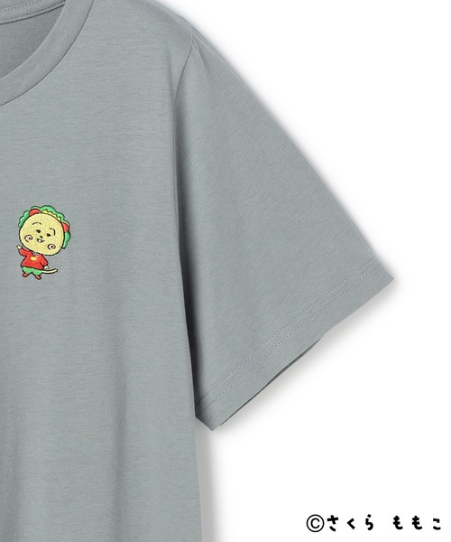 CROSSPLUS ONLINE(クロスプラスオンライン)の「コジコジTシャツ ルームウェア さくら家 ちびまる子ちゃん シンプル(ルームウェア/パジャマ・レディース・チャコールグレー/サーモンピンク/ネイビー/オフホワイト/グレー/グレイッシュブルー・3L/L/M/LL)」の19枚目の写真