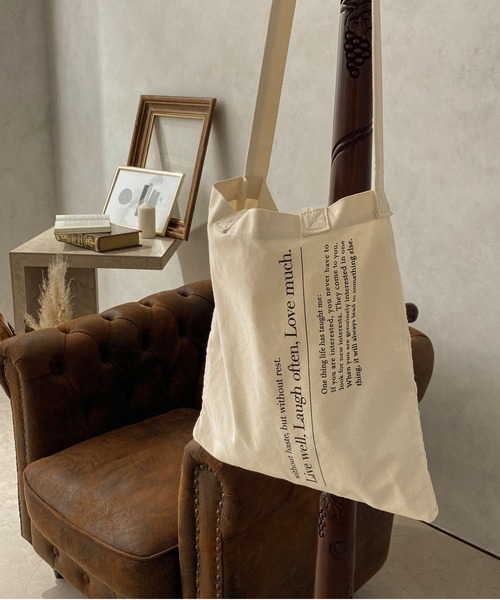 apres jour clair（アプレジュールクレア）の「【apres jour clair】トートBAG【ZOZOTOWN限定アイテム】（トートバッグ・レディース・ナチュラル/アイボリー・ﾌﾘ-）」の3枚目の写真