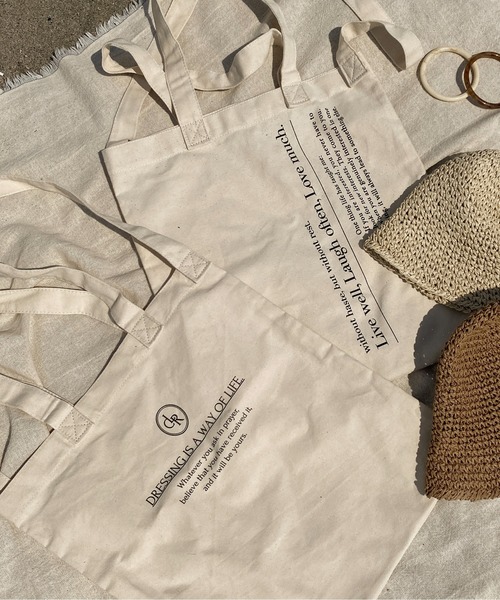 apres jour clair（アプレジュールクレア）の「【apres jour clair】トートBAG【ZOZOTOWN限定アイテム】（トートバッグ・レディース・ナチュラル/アイボリー・ﾌﾘ-）」の6枚目の写真