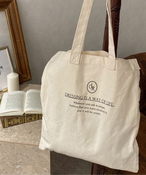 apres jour clair（アプレジュールクレア）の「【apres jour clair】トートBAG【ZOZOTOWN限定アイテム】（トートバッグ・レディース・ナチュラル/アイボリー・ﾌﾘ-）」の7枚目の写真