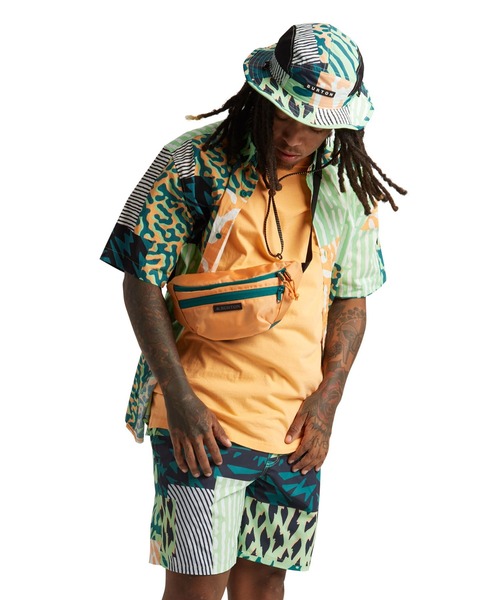 BURTON（バートン）の「3L ボディバッグ ウエストポーチ（ボディバッグ/ウエストポーチ・メンズ・ライトグレー/オレンジ・FREE）」の3枚目の写真