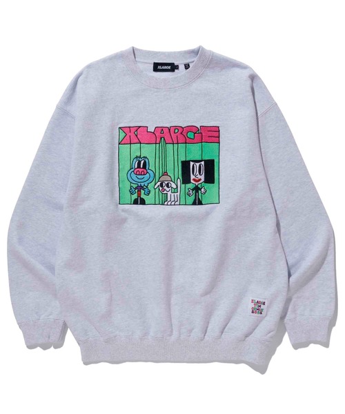 XLARGE（エクストララージ）の「TIM COMIX CREWNECK SWEAT（スウェット・メンズ・アッシュ/ブラック/グリーン・XL/M/L/S）」の19枚目の写真