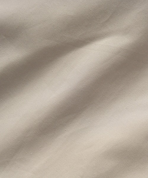 BRICK & SONS（ブリックアンドサンズ）の「VENTILE リラックス バンドカラーシャツ＜スモーキーホワイト＞（シャツ/ブラウス・メンズ・アイボリー・LL/S/M/L）」の3枚目の写真