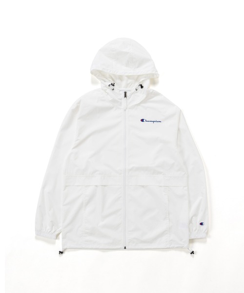 Champion（チャンピオン）の「チャンピオン スタジアム ジャケット ブランドロゴ（ナイロンジャケット・メンズ・ホワイト/ブラック/ネイビー・M/L/XL/S）」の5枚目の写真