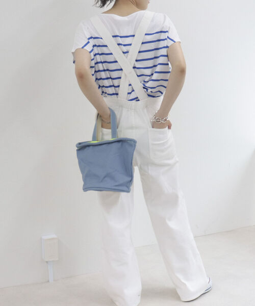 fredy repit(フレディレピ)の「カラーサロペット(サロペット/オーバーオール・レディース・オフホワイト/ブラック/イエロー・38)」の4枚目の写真