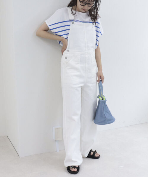 fredy repit(フレディレピ)の「カラーサロペット(サロペット/オーバーオール・レディース・オフホワイト/ブラック/イエロー・38)」の19枚目の写真