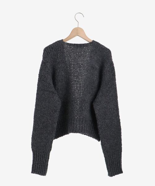 le.coeur blanc(ルクールブラン)の「TRICOTS JEAN MARC カーディガン(カーディガン/ボレロ・レディース・ダークグレー/ベージュ・38)」の17枚目の写真