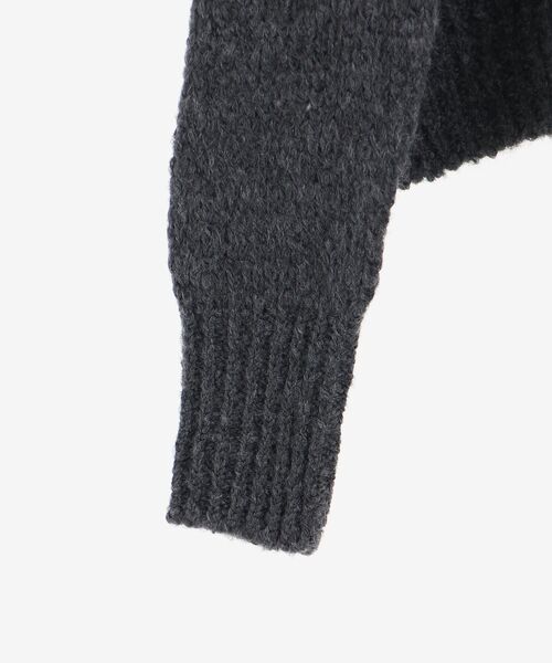 le.coeur blanc(ルクールブラン)の「TRICOTS JEAN MARC カーディガン(カーディガン/ボレロ・レディース・ダークグレー/ベージュ・38)」の15枚目の写真