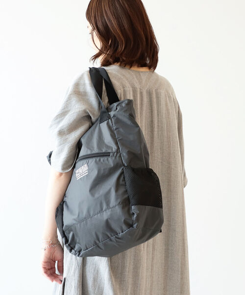 merrier BEAMS(メリアビームス)の「FREDRIK PACKERS / 70D 2Way BACK PACK(バックパック/リュック・レディース・チャコールグレー・FREE)」の4枚目の写真