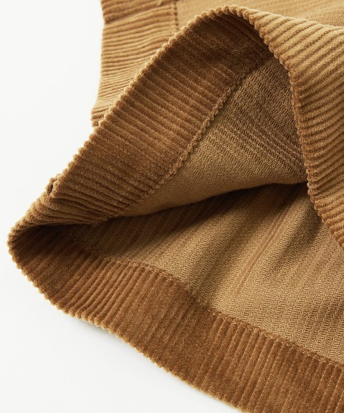 devirock（デビロック）の「ラップスカート風 コーデュロイパンツ（スカート・キッズ・ライトブラウン/バイオレット/チャコール・110cm/100cm/120cm/130cm/140cm/150cm/160cm）」の13枚目の写真