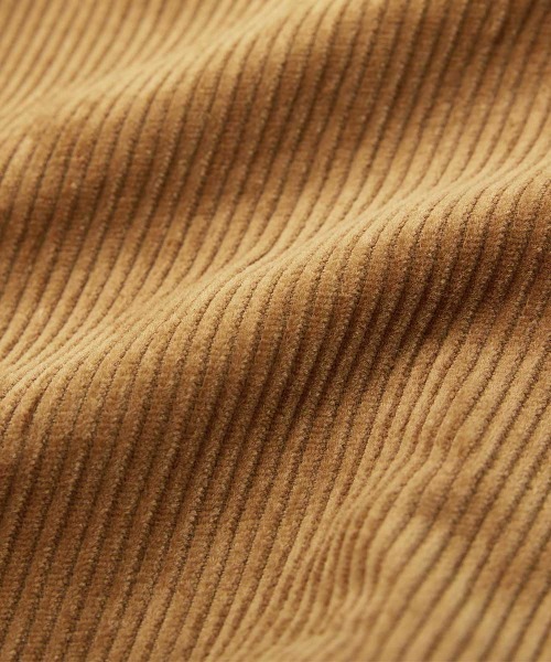 devirock（デビロック）の「ラップスカート風 コーデュロイパンツ（スカート・キッズ・ライトブラウン/バイオレット/チャコール・110cm/100cm/120cm/130cm/140cm/150cm/160cm）」の8枚目の写真