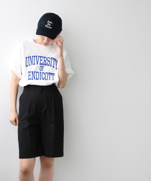 GeeRA（ジーラ）の「三段刺しゅうキャップ（キャップ・レディース・ブラック/ネイビー/グリーン・FREE）」の4枚目の写真