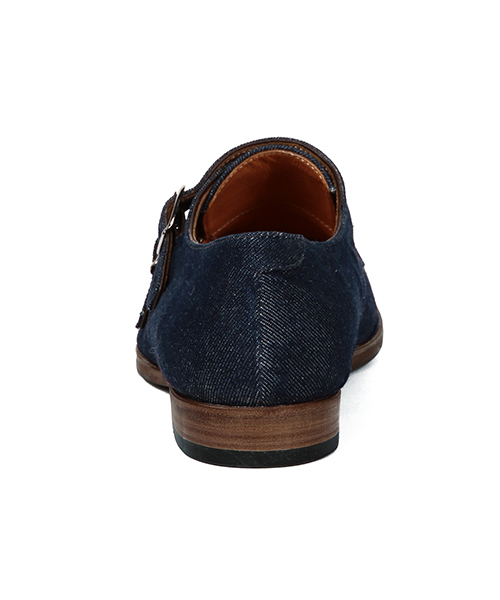 BRILLA per il gusto（ブリッラペルイルグースト）の「polpetta / 別注 ダブルモンクストラップ（ドレスシューズ・メンズ・インディゴブルー・40/41/38/39/41.5/40.5/42/39.5/38.5）」の11枚目の写真