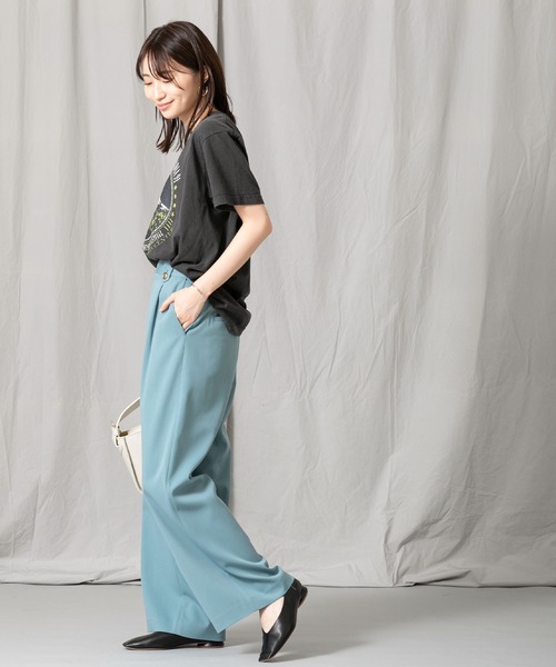 GOOD ROCK SPEED(グッドロックスピード)の「HawkプリントTシャツ(Tシャツ/カットソー・レディース・ブラック・FREE)」の2枚目の写真