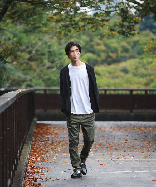 BEAMS(ビームス)の「BEAMS / ポリエステル イージー ニット カーディガン(カーディガン/ボレロ・メンズ・ブラック/ターコイズブルー・XL/S/L/M)」の3枚目の写真