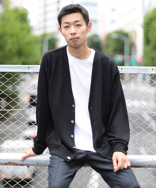 ビームス　beams letroyes 　未使用　カーディガン 新色追加】フェザーヤーン カーディガン（ウォッシャブル