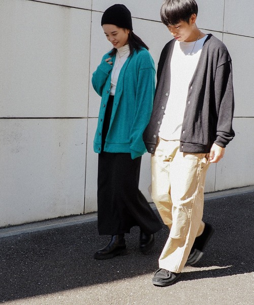 BEAMS(ビームス)の「BEAMS / ポリエステル イージー ニット カーディガン(カーディガン/ボレロ・メンズ・ブラック/ターコイズブルー・XL/S/L/M)」の22枚目の写真