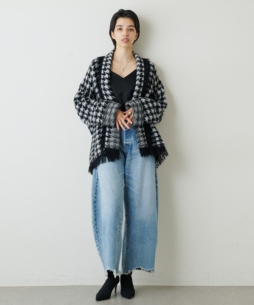 Tony Bianco（トニービアンコ）の「【TONY BIANCO】KNIT SOCKブーツ（ブーツ・レディース・ブラック/ベージュ・38/36/37/39）」の7枚目の写真