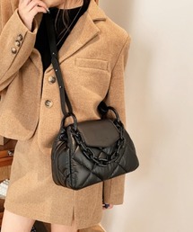 太チェーンショルダーバッグ