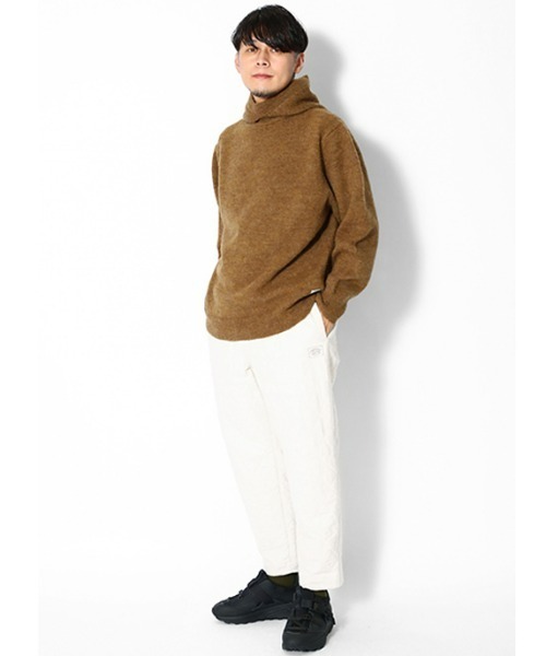 Snow Peak（スノーピーク）の「Shetland Wool Knit Parka（ニット/セーター・メンズ・マスタード/グレー/ブラウン・X-LARGE/MEDIUM/LARGE/SMALL/1）」の13枚目の写真