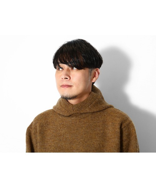 Snow Peak（スノーピーク）の「Shetland Wool Knit Parka（ニット/セーター・メンズ・マスタード/グレー/ブラウン・X-LARGE/MEDIUM/LARGE/SMALL/1）」の16枚目の写真