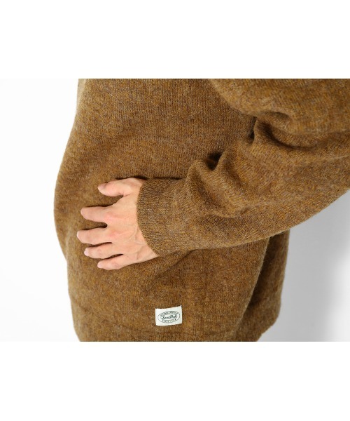 Snow Peak（スノーピーク）の「Shetland Wool Knit Parka（ニット/セーター・メンズ・マスタード/グレー/ブラウン・X-LARGE/MEDIUM/LARGE/SMALL/1）」の17枚目の写真