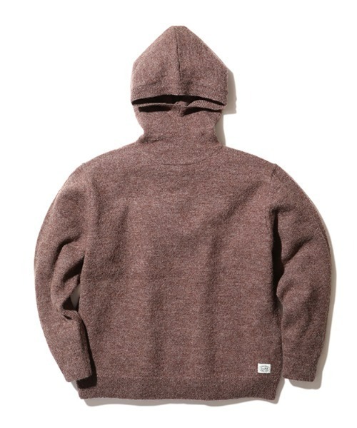 Snow Peak（スノーピーク）の「Shetland Wool Knit Parka（ニット/セーター・メンズ・マスタード/グレー/ブラウン・X-LARGE/MEDIUM/LARGE/SMALL/1）」の9枚目の写真