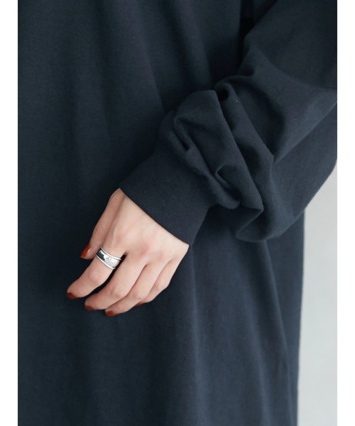 Green　Parks（グリーンパークス）の「【UNISEX】■STRANGER THINGS Stained Glass（Tシャツ/カットソー・レディース・ブラック・FREE）」の14枚目の写真