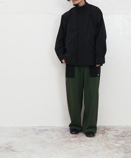 GERRY（ジェリー）の「GERRY / ジェリー 別注 コラボ オーバーサイズ スタンドカラー ドルマンスリーブ ブルゾン（ブルゾン・メンズ・ブラック/グレー/カーキ・MEDIUM/LARGE）」の18枚目の写真