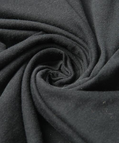 coen（コーエン）の「レースビッグカラーロングスリーブTシャツ（Tシャツ/カットソー・レディース・ホワイト/ブラック・M/L）」の6枚目の写真