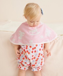 combimini（コンビミニ）の「やわらかガーゼマルチビブ(テディ&もくば)（スタイ/よだれかけ）」