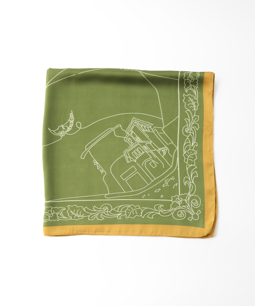 B.C STOCK（ベーセーストック）の「センガガラスカーフ（ストール/ショール・レディース・ベージュ/カーキ・FREE）」の8枚目の写真