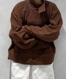 【kutir】モーターサイクルフリースジャケット