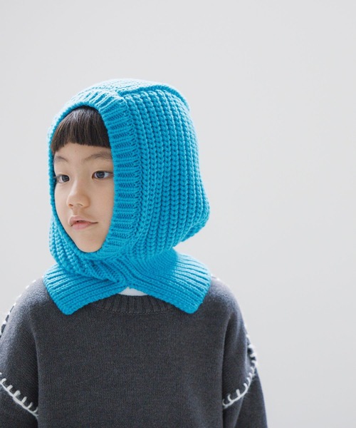 LOWRYS FARM（ローリーズファーム）の「バラクラバ　165782（ネックウォーマー/スヌード・キッズ・ブラック/オレンジ/ブルー・FREE）」の6枚目の写真