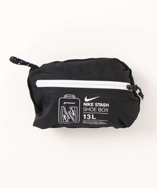 NIKE(ナイキ)の「《NIKEアパレル》NK STASH SHOE BAG(シューズ小物/雑貨・メンズ・ブラック・フリー)」の5枚目の写真