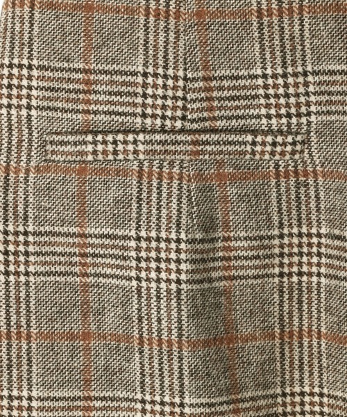 ALEXIA STAM（アリシアスタン）の「Two Tuck Plaid Wide Pants /ツータックプレイドワイドパンツ（その他パンツ・レディース・ブラウン・S/M）」の11枚目の写真