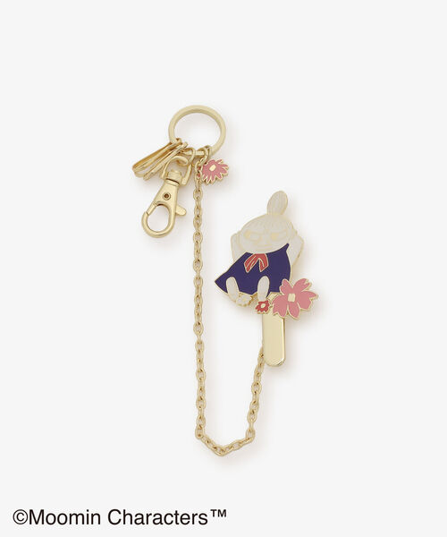 Afternoon Tea（アフタヌーンティー）の「バッグキークリップ/Moomin×Afternoon Tea（キーホルダー・レディース・ピンク・ONE SIZE）」の5枚目の写真