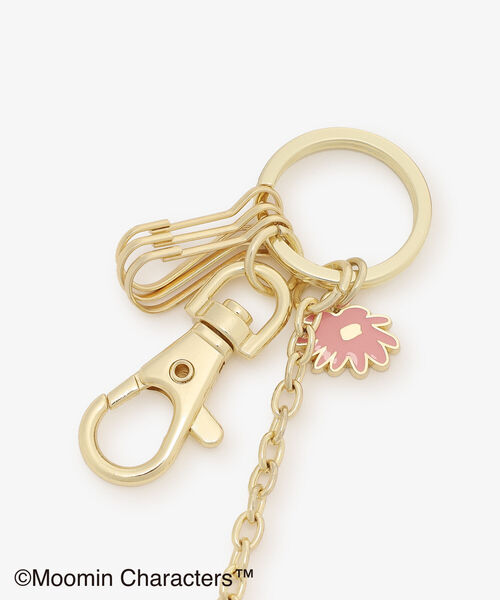 Afternoon Tea（アフタヌーンティー）の「バッグキークリップ/Moomin×Afternoon Tea（キーホルダー・レディース・ピンク・ONE SIZE）」の3枚目の写真