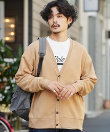 jiggys shop（ジギーズショップ）の「裏起毛 綿タッチビッグシルエットカーディガン（カーディガン/ボレロ・メンズ）」