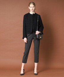 ドレステリア ブラックツイードショートジャケット DRESSTERIOR（ドレステリア）の「◇ツイードジャケット（ノー