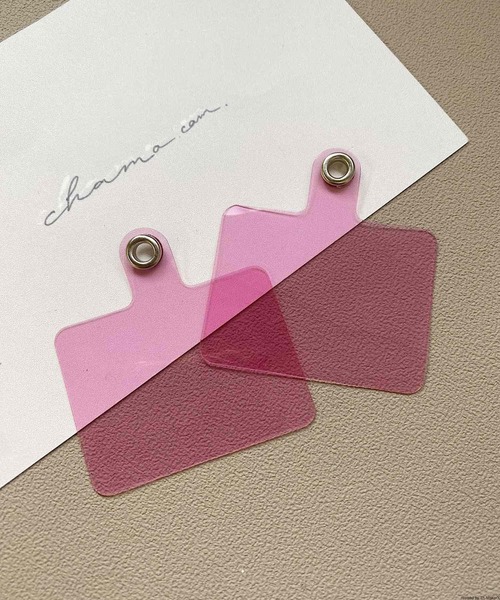 TONE SELECT GOODS(トーンセレクトグッズ)の「Liaa/スマホショルダー替えホルダー(スマホグッズ・レディース・ブラック/クリア/その他/その他2/ライトブルー/グリーン/ピンク/グレー・FREE)」の5枚目の写真