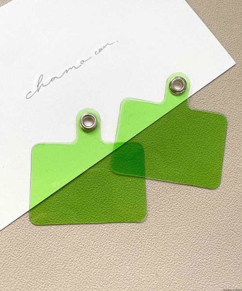 TONE SELECT GOODS(トーンセレクトグッズ)の「Liaa/スマホショルダー替えホルダー(スマホグッズ・レディース・ブラック/クリア/その他/その他2/ライトブルー/グリーン/ピンク/グレー・FREE)」の4枚目の写真