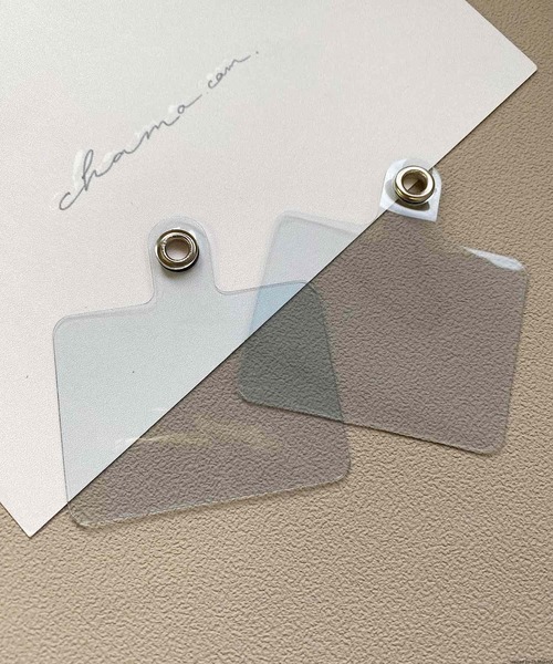 TONE SELECT GOODS(トーンセレクトグッズ)の「Liaa/スマホショルダー替えホルダー(スマホグッズ・レディース・ブラック/クリア/その他/その他2/ライトブルー/グリーン/ピンク/グレー・FREE)」の2枚目の写真