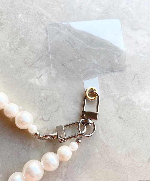 TONE SELECT GOODS(トーンセレクトグッズ)の「Liaa/スマホショルダー替えホルダー(スマホグッズ・レディース・ブラック/クリア/その他/その他2/ライトブルー/グリーン/ピンク/グレー・FREE)」の13枚目の写真