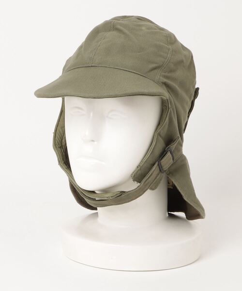 MILITARY（ミリタリー）の「WW2 USN US NAVY DECK HAT CAP / ワールドウォー2 ユーエスエヌ ユーエスネイビー デッキ ハット キャップ（キャップ・メンズ・オリーブ・ONE SIZE）」の7枚目の写真